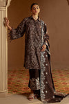 NUTMEG NOIR-3 PC KHADDAR PRINTED SUIT