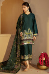 EMERALD FOREST-3 PC KHADDAR EMBROIDERED