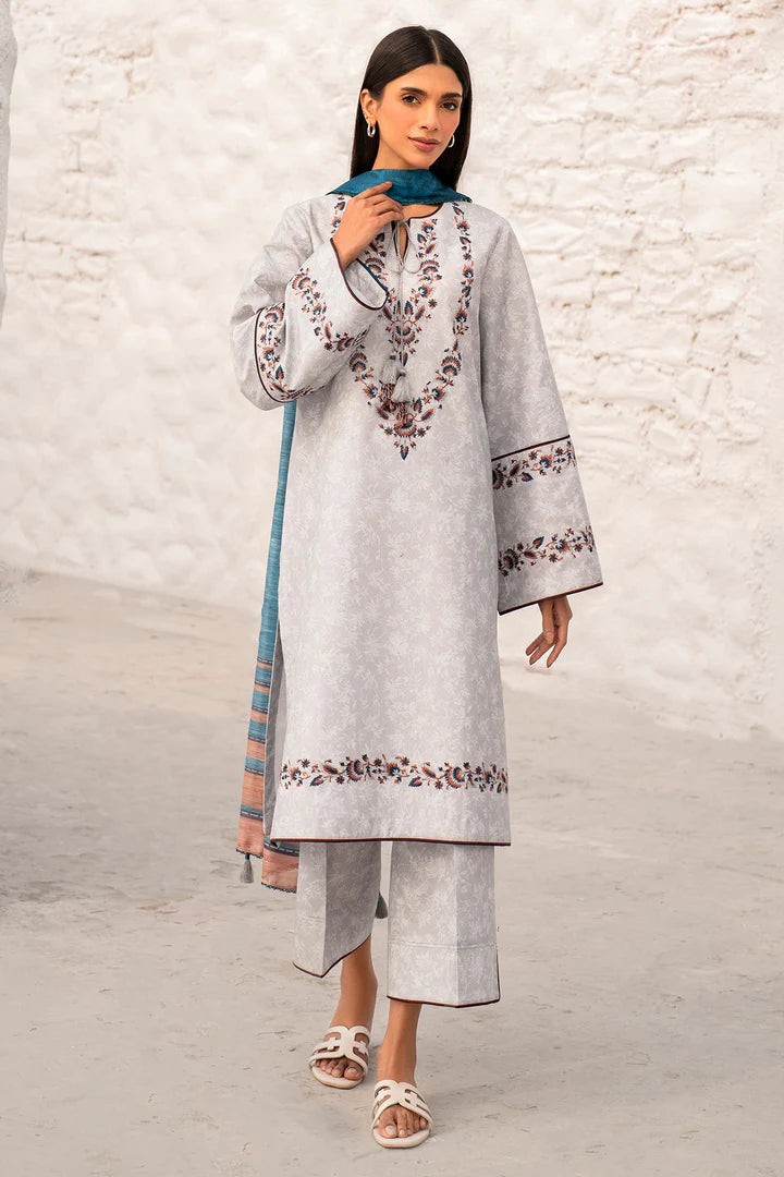 EMBROIDERED LAWN USE-9119