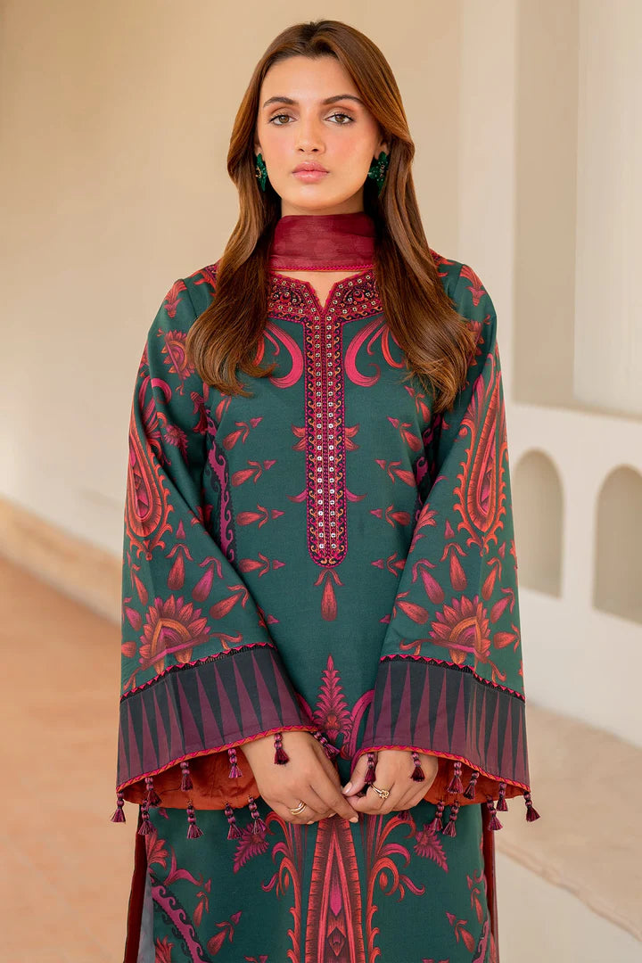 EMBROIDERED LAWN USE-9062